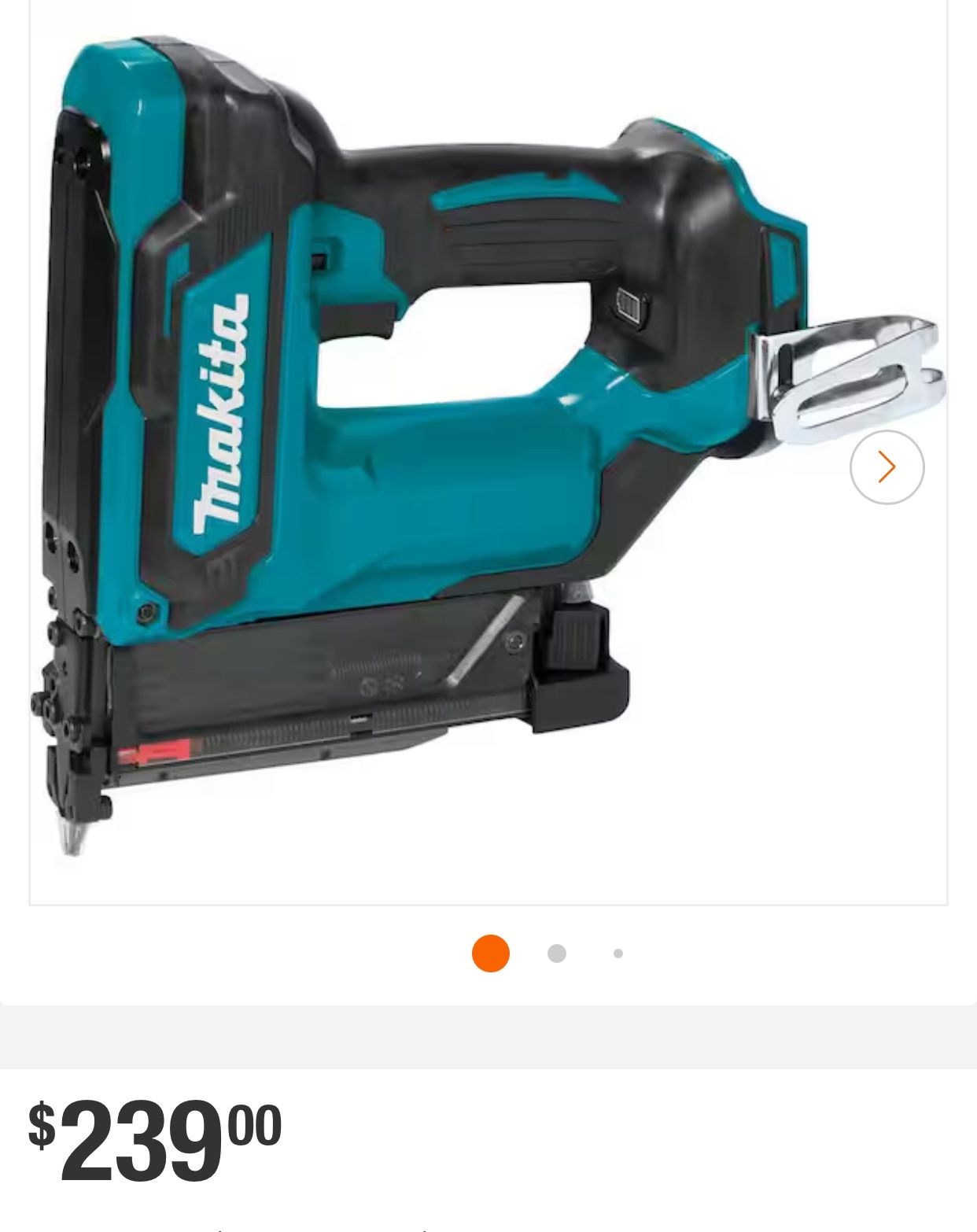 Makita XTP02Z Pin Nailer
