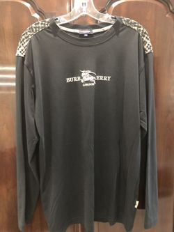 Two different Burberry sweater