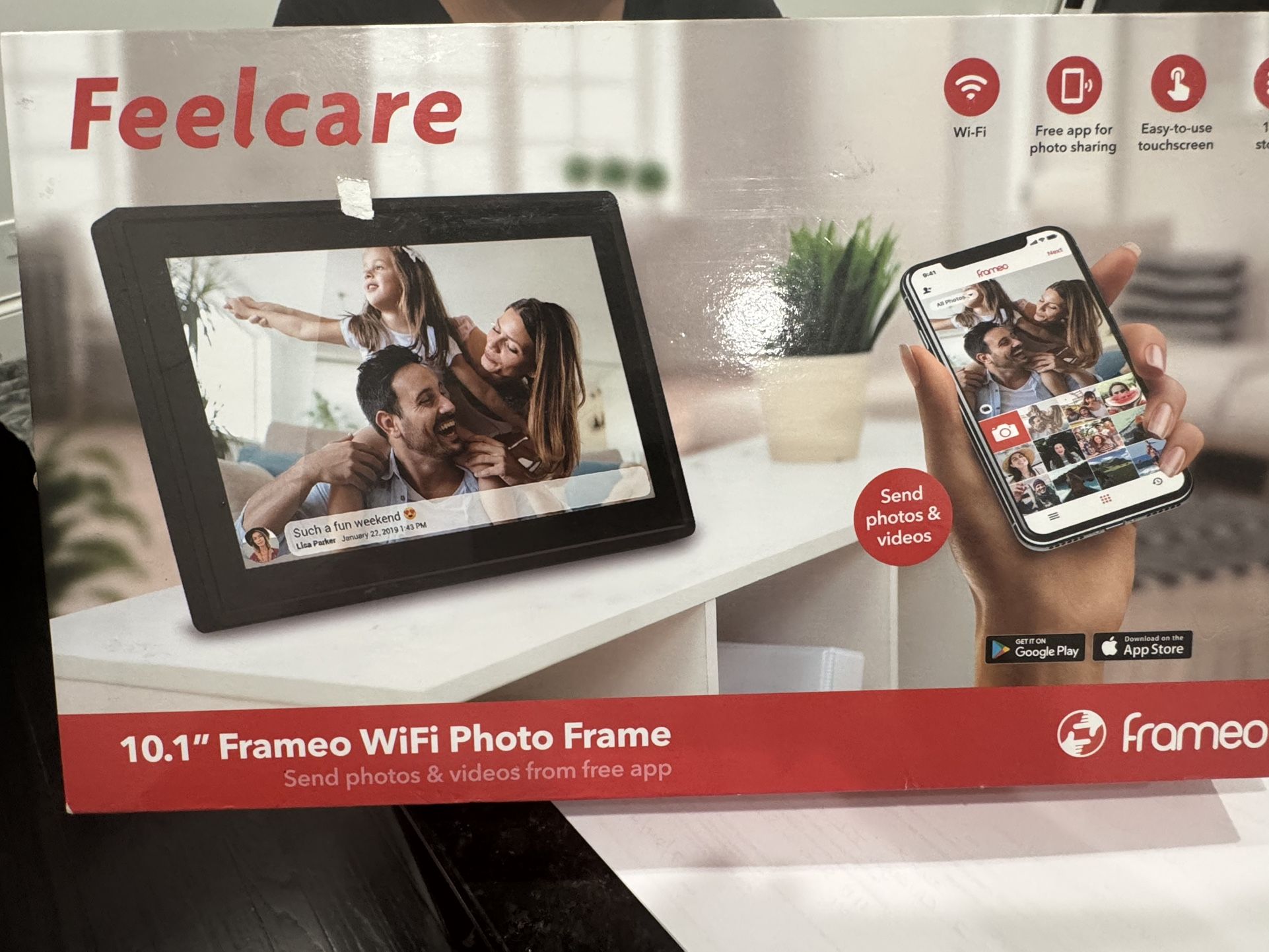 Feelcare 10.1" Frameo WiFi Photo Frame