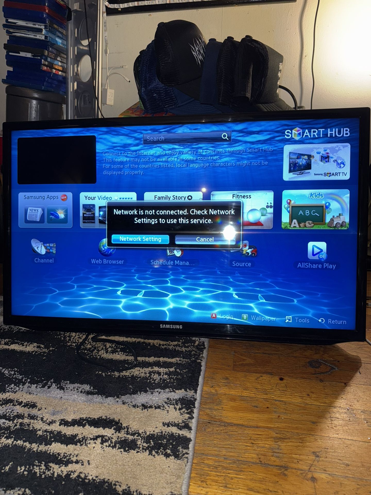 Samsung Smart Tv Channels Through Wifi Samsung Smart Tv Spectrum - Main Image