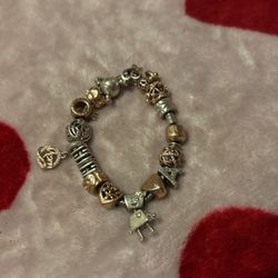 Real Pandora Charm Bracelet 