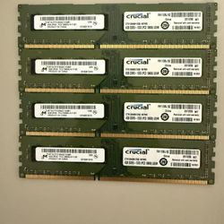 Crucial ddr3 4x8gb (32gb) 1600mhz
