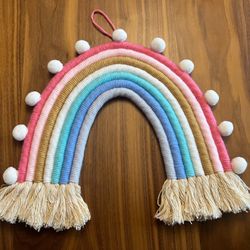 Pastel Rainbow Wall Hanging Decor
