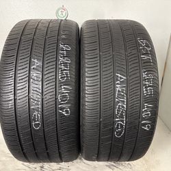 2 Tires 275 40 19 Continental Contisportcontact No Repairs