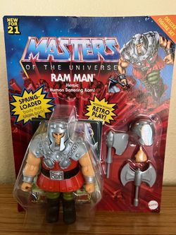 Masters of the Universe “Ram Man” Retro Play Action Figure