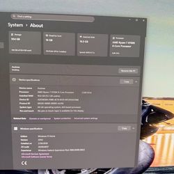 Gaming pc setup