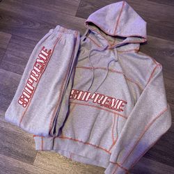 Supreme Coverstitch Sweatsuit 