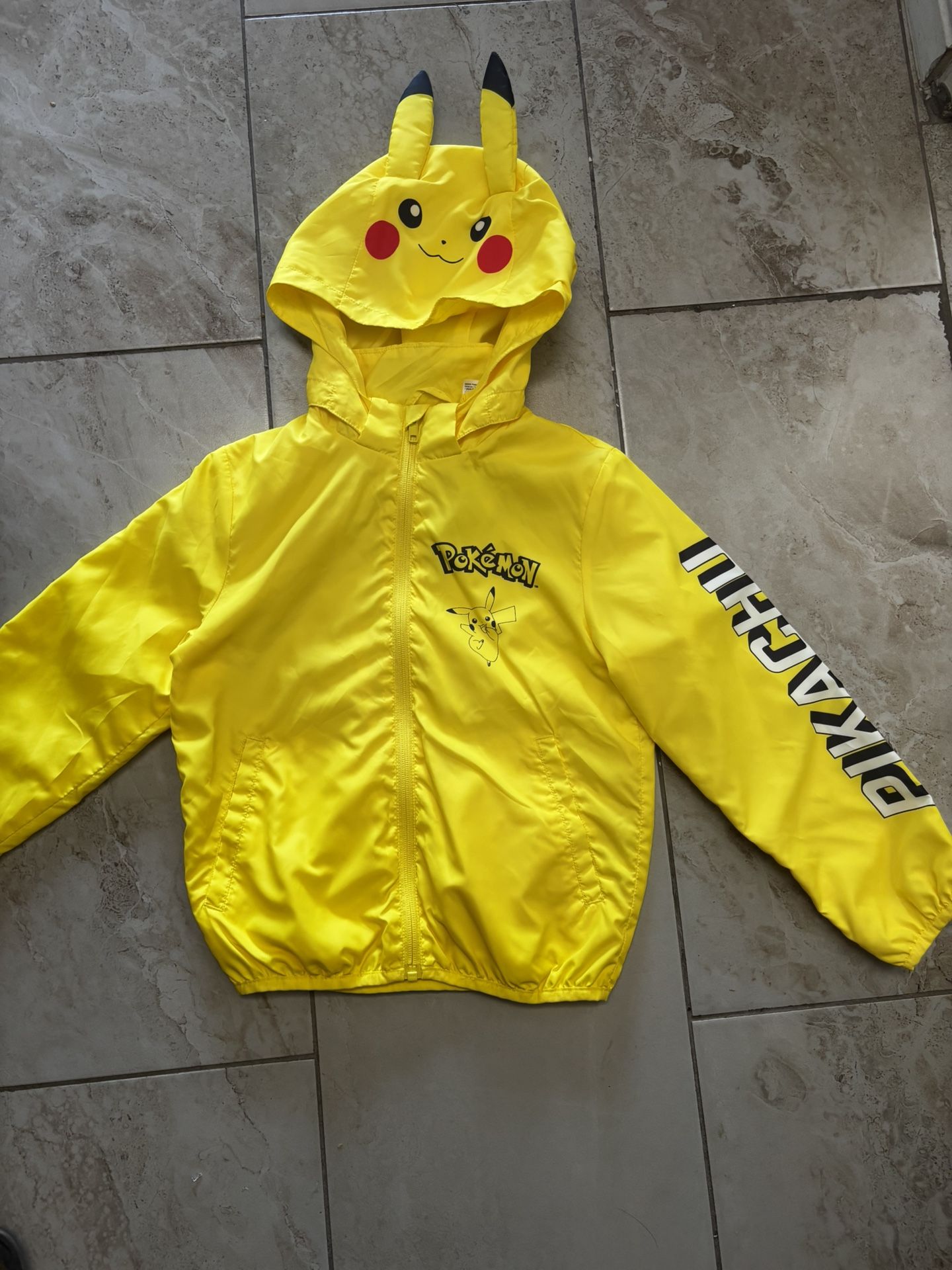 Pokemon Kids Jacket With Removable Hood