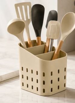 3D Printed Kitchen Utensil Organizer | Modern Countertop Holder