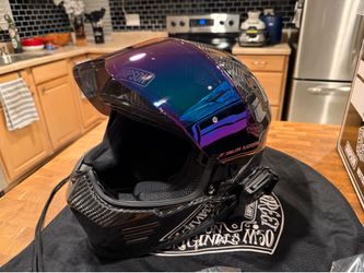 Medium Simpson Ghost Bandit carbon fiber