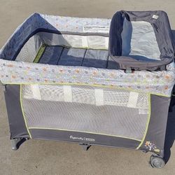 Ingenuity Smart and Simple Packable Portable Washable Playard w/ Changing Table & Wheels - Play Yard PlayYard