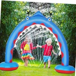 Inflatable Water Shark Arch 