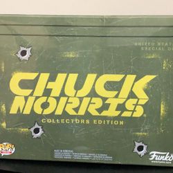 Funko POP Exclusive Collectors Box Chuck Norris NEW