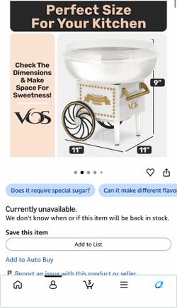 Cotton candy machine