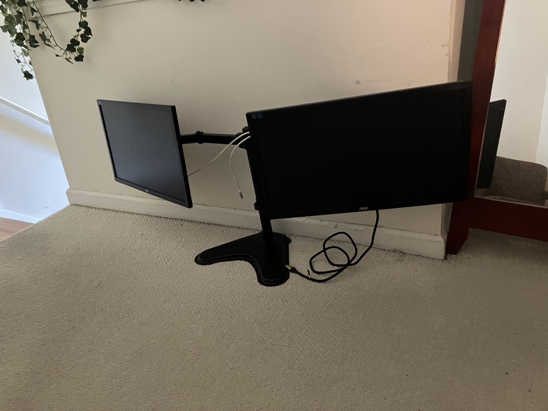 Dual Monitors w/Stand
