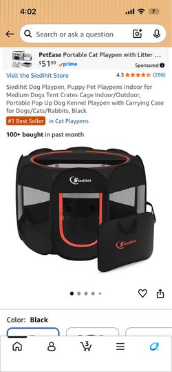 Portable + foldable play pen