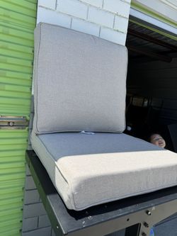 Patio Outdoor Cushions 22x24x4in