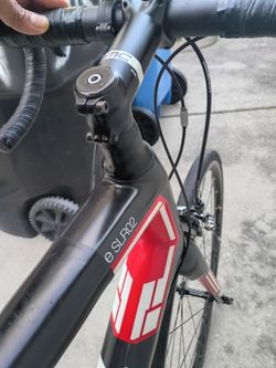 Bmc machine slr02 frame 56 carbon 22 speed components ultegra