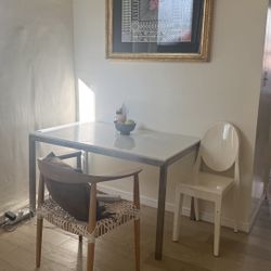 Marble Room & Board Parson’s Desk/ Table