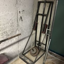 Old Calf Raise Machine