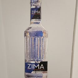 Zima Metal Sign 