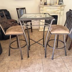Pub Table With Chairs 