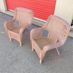 Hampton Bay Rattan Chairs