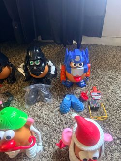 Mr Potato Head Toys 7 total $50  Bundle