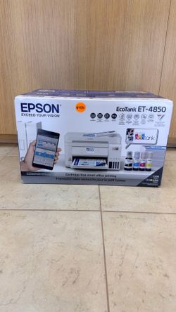 EPSON ECO TANK ET-4850 CARTRIDGE FREE SMALL OFFICE PRINTER