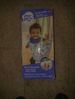 Evenflo ExerSaucer Forest Friends Door Jumper