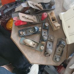 8 Antique Wood Planers