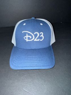 D23 The Official Disney Fan Club Mesh Trucker Snapback Cap Hat New