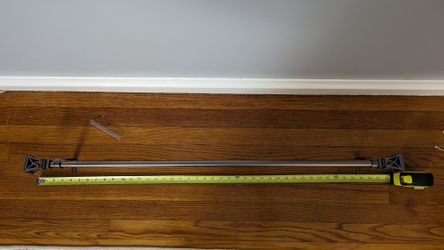 Curtain Rod Nickel With Finials