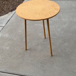 Wood Side Table 