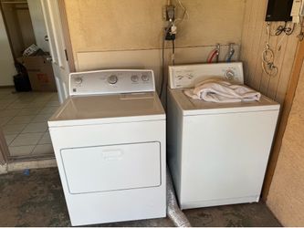 washer and dryer