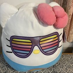 Plush Sunglasses Hello Kitty