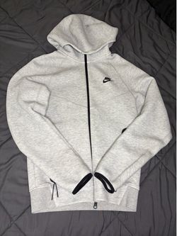Nike Tech Fleece Full Zip Hoodie - Gray - XS