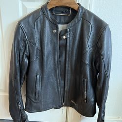 Women’s Leather Motorcycle Jacket