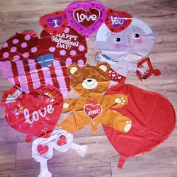 Valentine's Day Balloons Valentine's Day Decorations