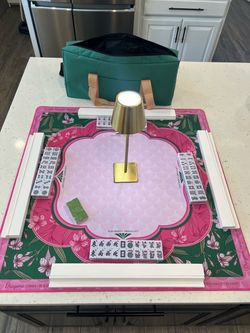 Brand New American Mahjong Game Tile Set with Accessories Bundle