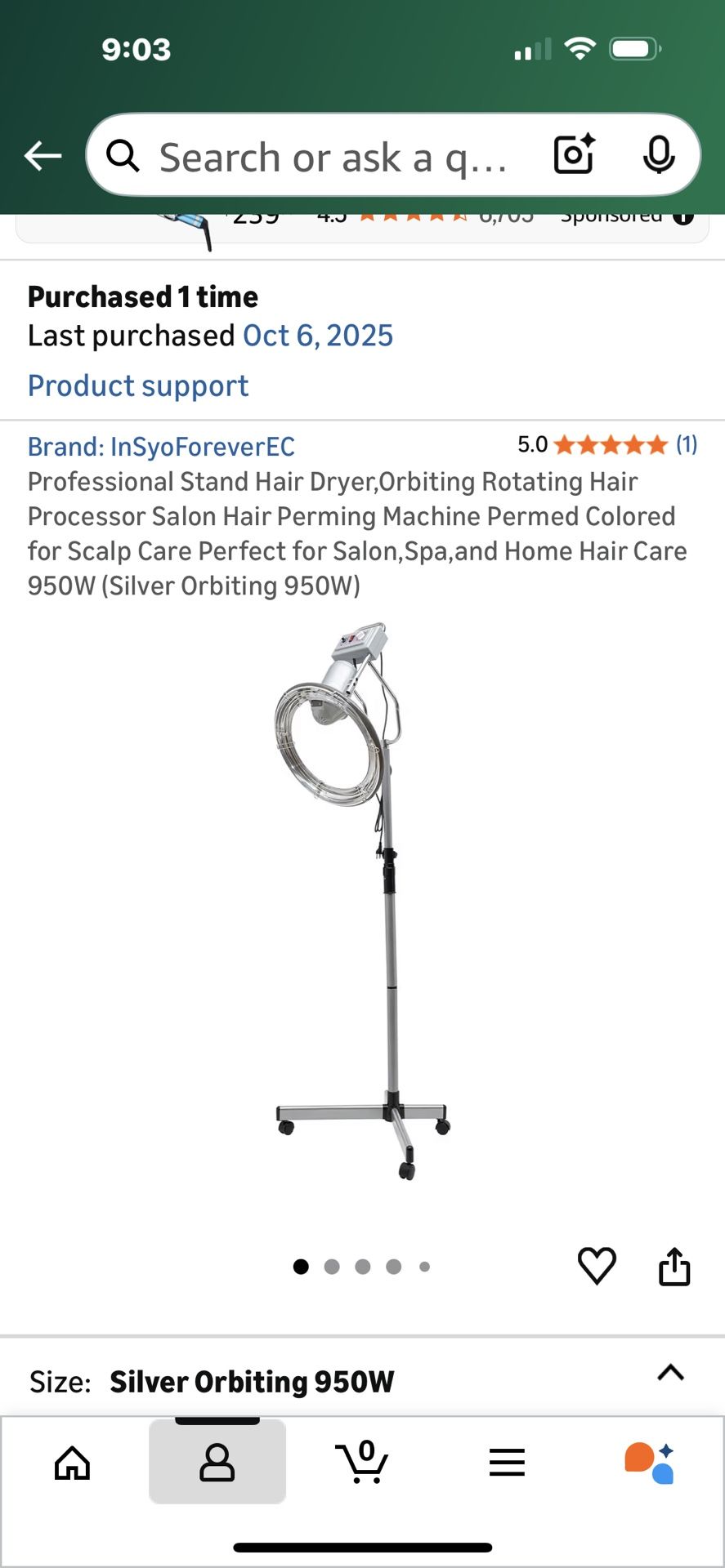Modern Professional Salon Dryer