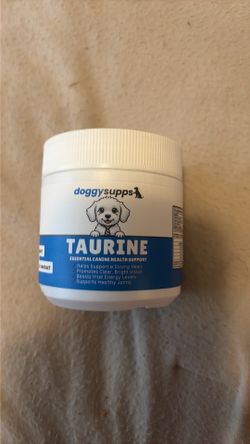 Doggysups taurine for dogs