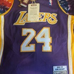 Certified Kobe Bryant Jersey #24 2008-09