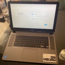 Acer Chromebook Computer Laptop 15.6" Intel 2GB ssd-16gb.
