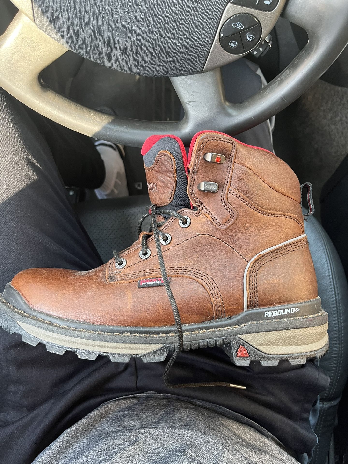 Rocky Waterproof Work Boots 