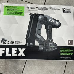 FLEX 2-1/8-in 18 -Gauge Cordless Straight Brad Nailer ( Battery And Charger Included )