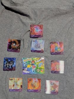 Assorted pokemon.