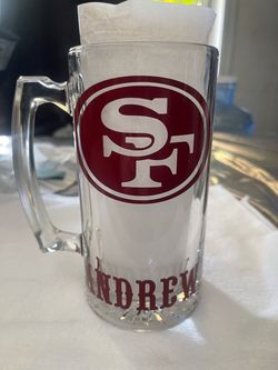 49ers beer mug