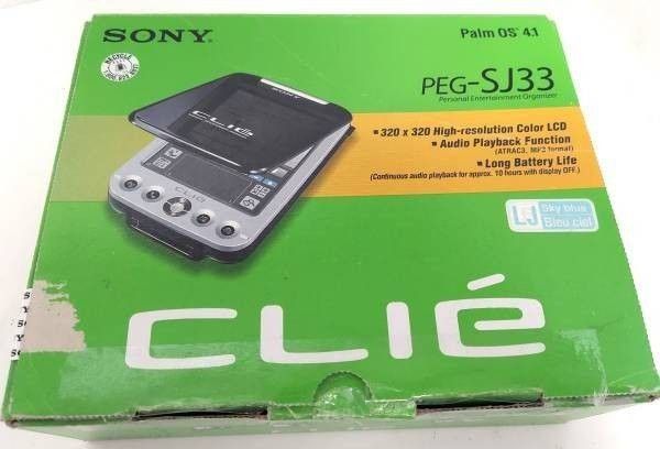 Vintage New -- Sony CLIE PEG-SJ33 Palm OS Personal Organizer