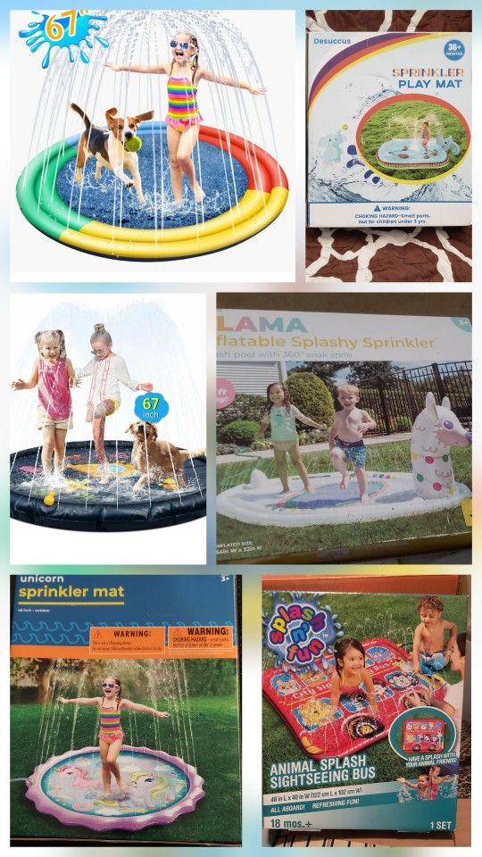 SWIMMING SPLASH PAD FLOATS
